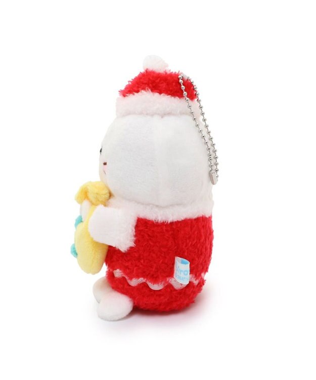 Mother garden しろたん お座り サンタクロース キーホルダー 9cm しろたん