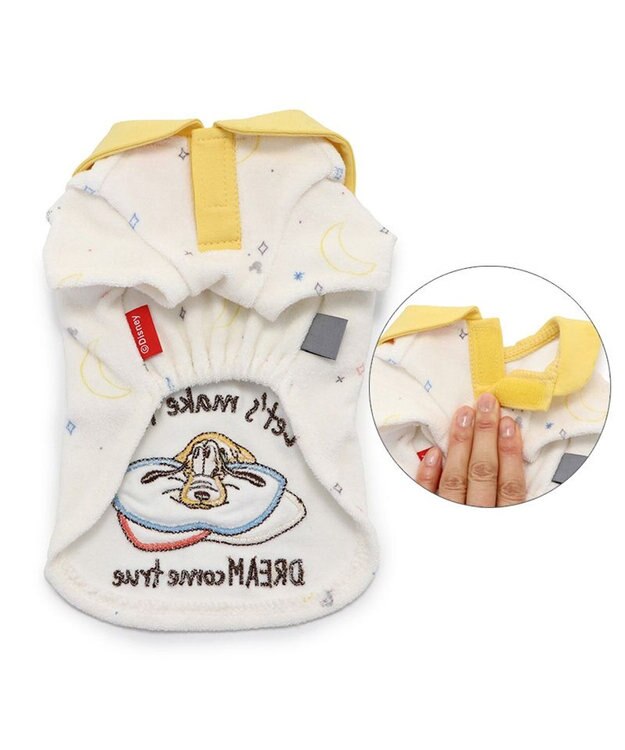 PET PARADISE ディズニー プルート サーモキープ Tシャツ 《おやすみ》 小型犬 ホワイト