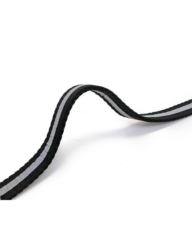 PET PARADISE 両面反射リード ブラック 120cm【ＳＳ~Ｓ】 黒