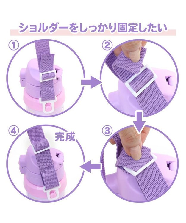 Mother garden マザーガーデン 800ｍｌ ステンレスボトル 水筒 《ユニコーン /野いちご》 星空柄