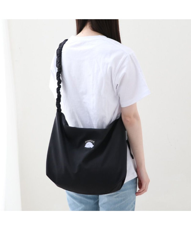 Mother garden しろたん ドロストショルダーバッグ 《ブラック》 ブラック