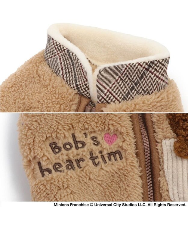 PET PARADISE ミニオン 背開き ベスト ティム 小型犬 ベージュ