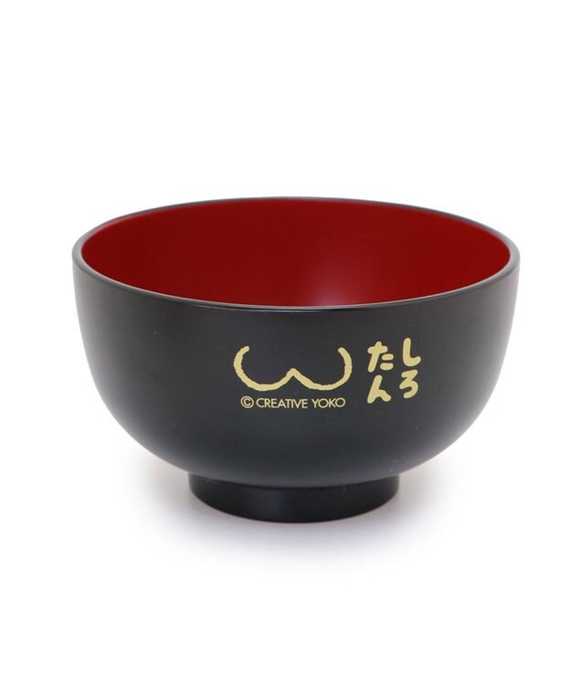 Mother garden しろたん 汁椀 顔ぼん《小》 300mL 電子レンジ対応 食洗器対応 日本製 -