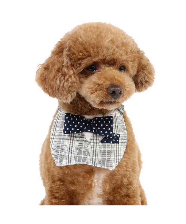 PET PARADISE ペットパラダイス 蝶ネクタイ スタイ 《チェック柄》 小型犬 チェック柄