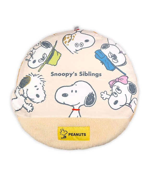 PET PARADISE スヌーピー 遠赤外線 くつろぎマット 《兄弟柄》 M ベージュ