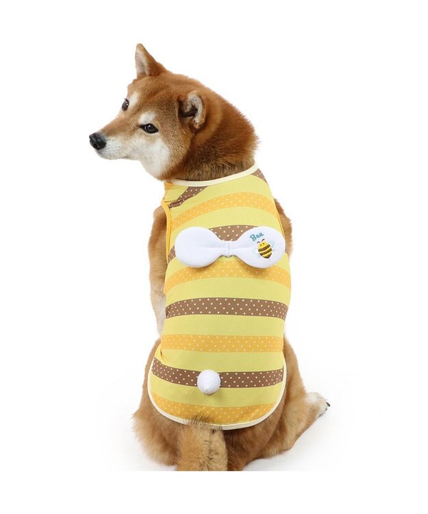 大型犬服 タンクトップ 【専用】 full of vigor 大型犬 服 大型犬用 肉球 プリント 防蚊 タンク