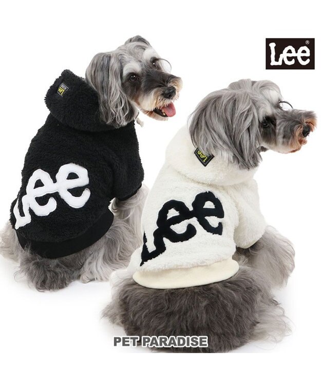 PET PARADISE Lee ボア フリース パーカー 《ホワイト》 小型犬 ホワイト