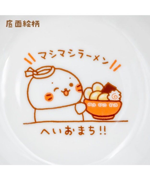 Mother garden しろたん ラーメンどんぶり 《マシマシ》 径20.5cm マシマシ柄