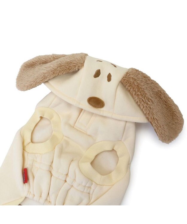 PET PARADISE スヌーピー ワントーン パーカー 《オフホワイト》 中型犬 大型犬 オフホワイト