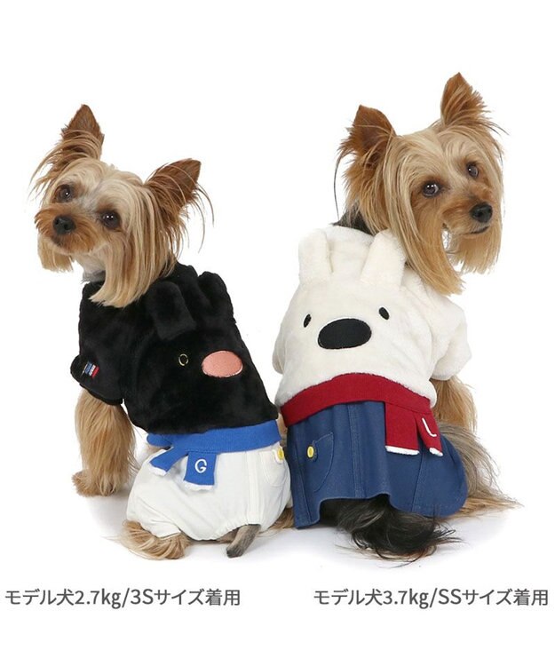 ペットパラダイス　リサとガスパール　ロンパース リサとガスパール ロンパース 《パリ柄》 小型犬 / PET PARADISE