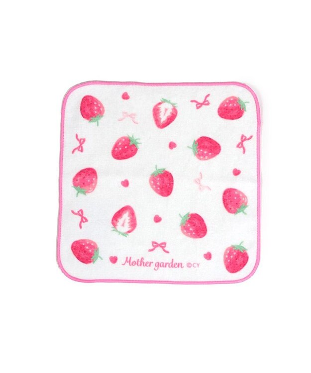 Mother garden マザーガーデン 野いちご タオル5点セット ループタオル2枚 ミニタオル3枚 -
