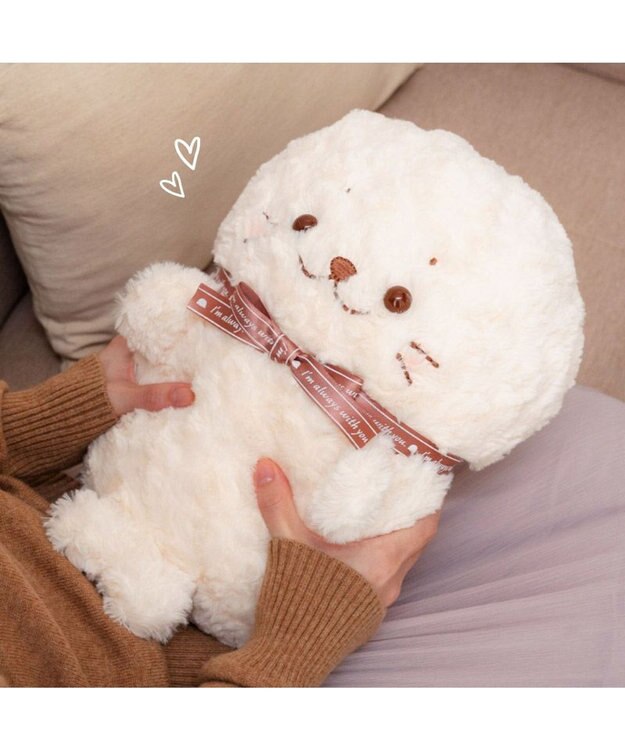 Mother garden しろたん ディアフレンド しろたんぬぐるみ 28cm オフホワイト