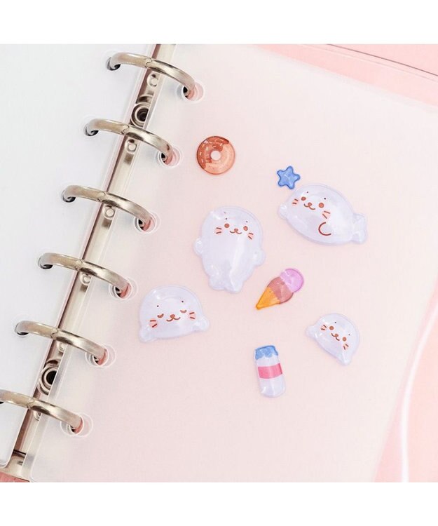 Mother garden しろたん ちゅるんとつやつやシール 0