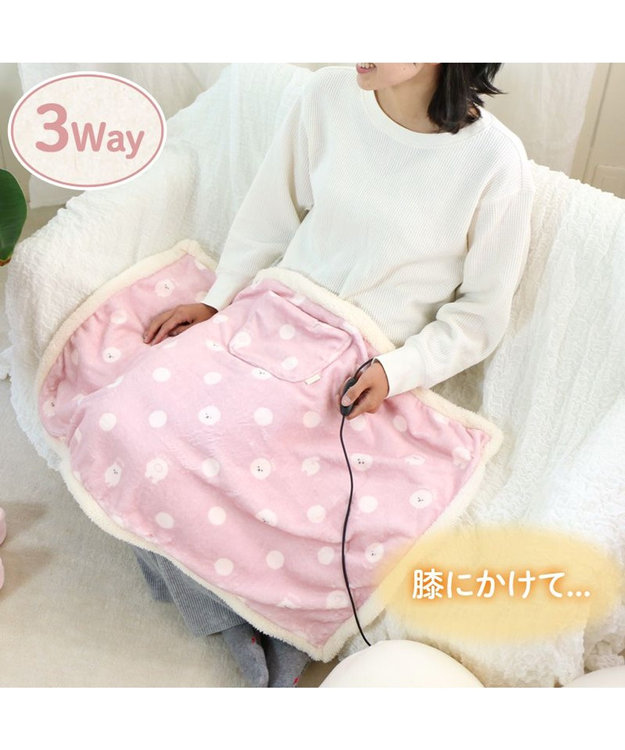 familiar ピンククマ柄ブランケット 約90cm Mother garden セールSALE シングル 毛布 140cm×200cm くま