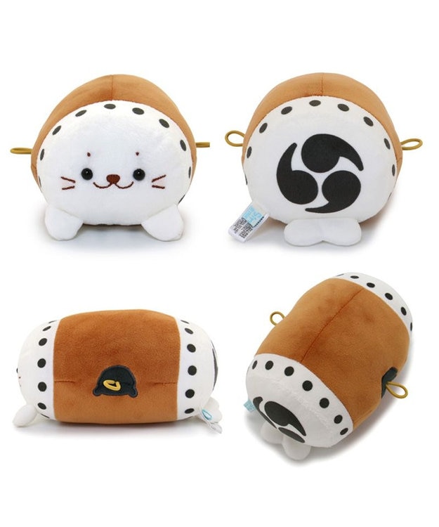 アロハ　しろたん　ぬいぐるみ　横浜　限定　平成レトロ Mother garden しろたん ついてきちゃうしろたん マスコット
