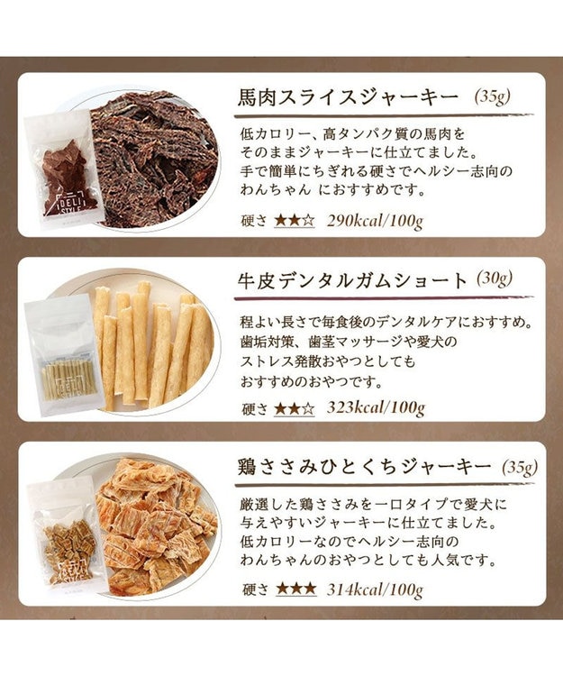 PET PARADISE ペットパラダイス 犬 おやつ デリスタイル4種類 肉系セット(ジビエ含む) -
