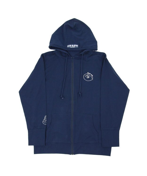 Mother garden しろたん 指穴付き ＵＶカットパーカー  ユニセックス ジップパーカー