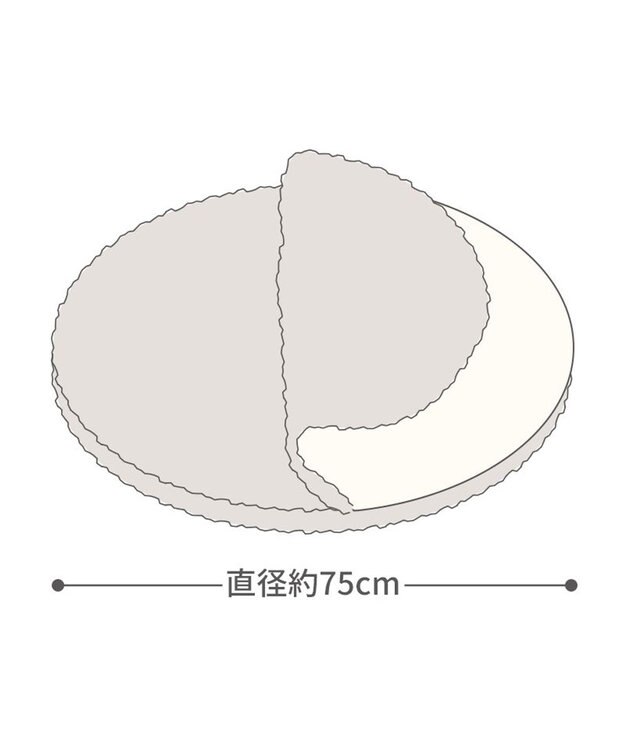 PET PARADISE スヌーピー ねんね くつろぎマット Ｍ ブルー