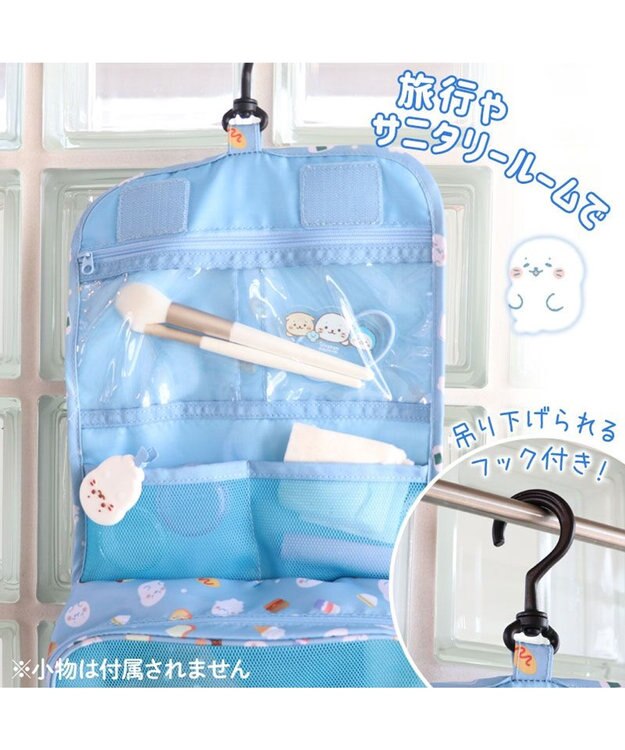 Mother garden しろたん トラベルポーチ 《食いしん坊柄》 食いしん坊柄