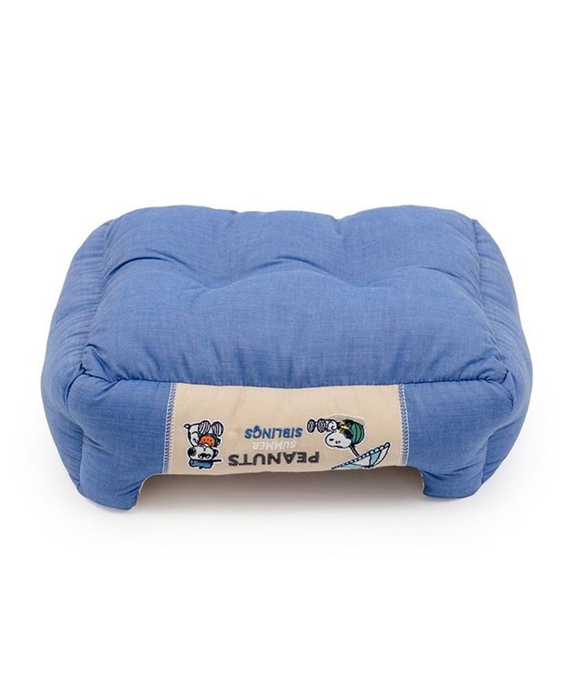 PET PARADISE スヌーピー クール 四角カドラー 《サマーバケーション柄》 Ｓ ホワイト×ブルー