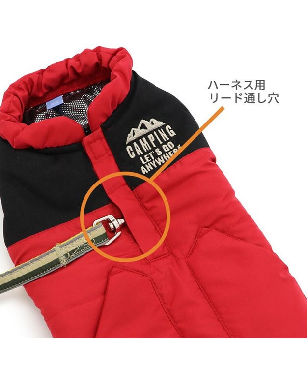 PET PARADISE ペットパラダイス 遠赤外線 エアベスト  《レッド》 小型犬 レッド