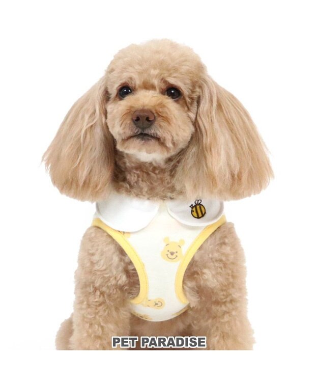 PET PARADISE  ディズニー くまのプーさん にこにこベストハーネス 【ＳＳ】 黄