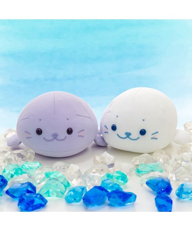 Mother garden しろたん クール マスコット 22cm 《ラベンダー》 ラベンダー