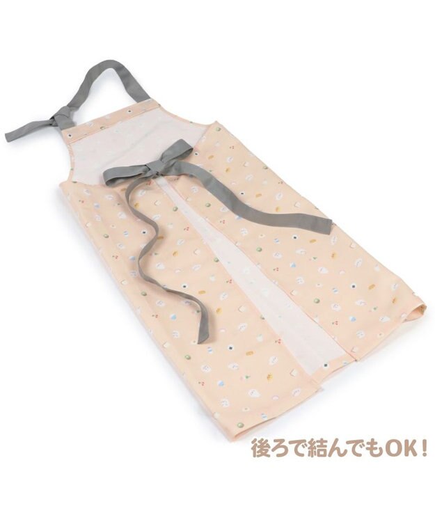 Mother garden しろたん  エプロン 《食いしん坊柄》 レディースフリーサイズ 食いしん坊柄