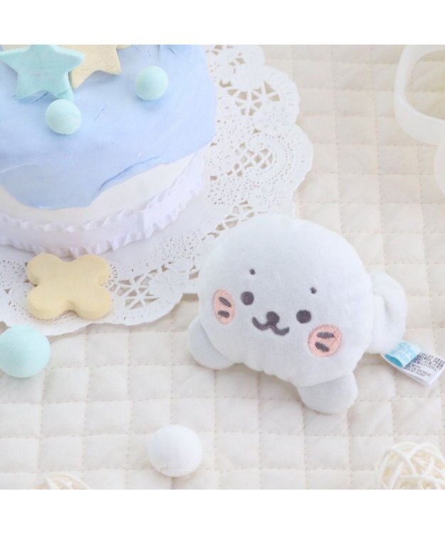 Mother garden しろたん ベビーラトル 白～オフホワイト