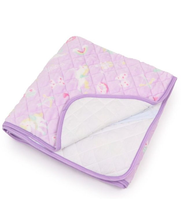 Mother garden マザーガーデン ユニコーン 敷パッド 100×200cm 《ポップ柄》 -