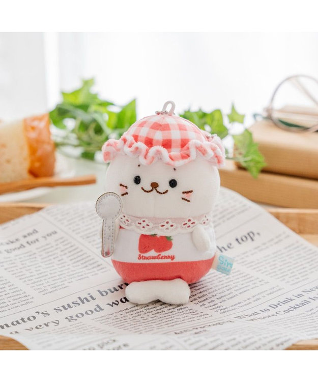 しろたん ジャムキーホルダー 《いちごしろたん》 単品 / Mother