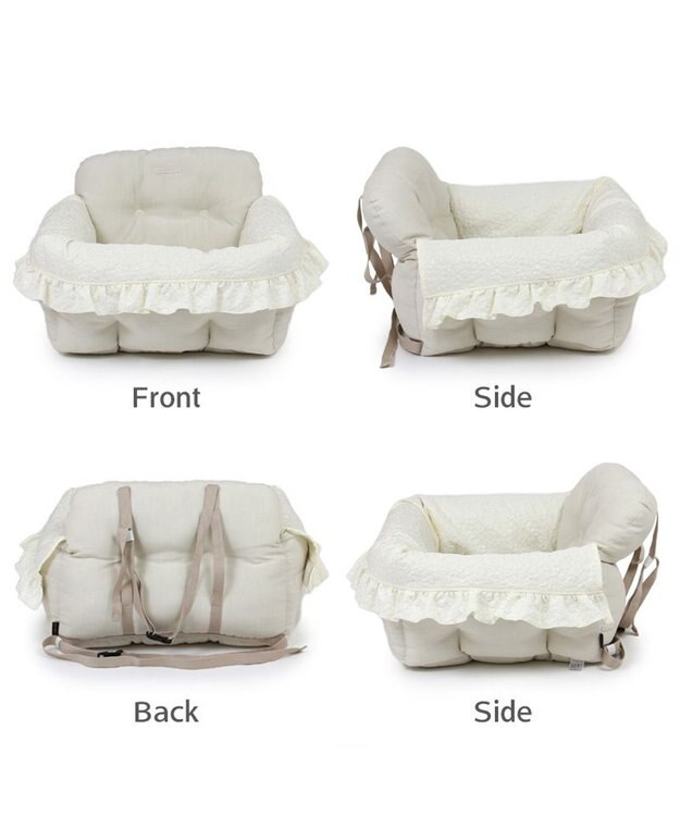 PET PARADISE ペットパラダイス ドライブカドラー 《お花生地》 小型犬 お花