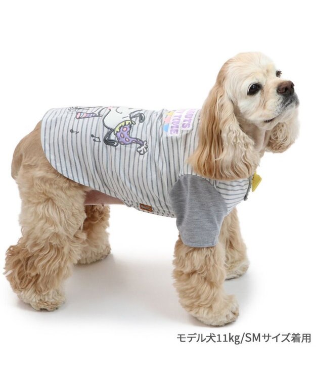 PET PARADISE スヌーピー Tシャツ 《お誕生日 パーティー柄》 中型犬 パーティー柄