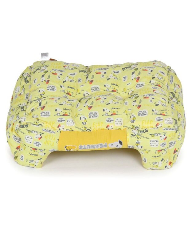 PET PARADISE スヌーピー　いつも一緒 カドラー M  小型犬 57×45cm イエロー