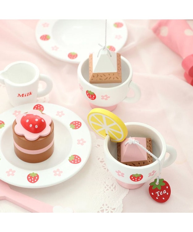 Mother garden マザーガーデン ストロベリー ティーパーティー セット ティーパーティーセット