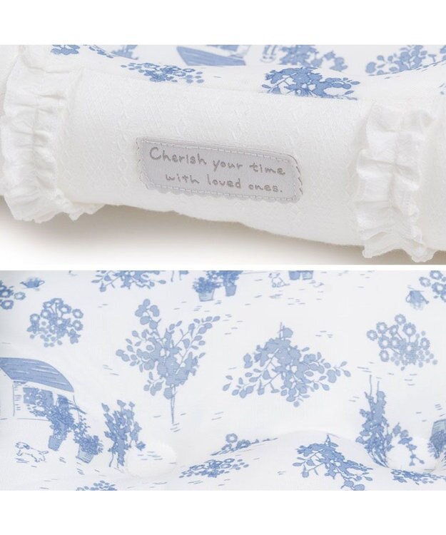 PET PARADISE ペットパラダイス クールカドラー 《トワルドジュイ柄》 四角型 Ｓ ホワイト×ブルー