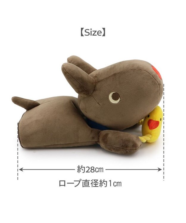 PET PARADISE リサとガスパール ガスパール パペットトイ ブラウン