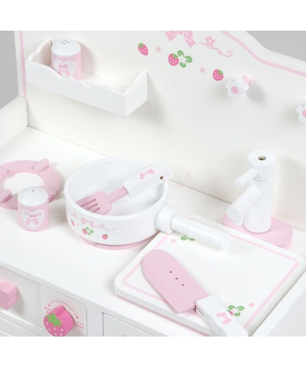 Mother garden マザーガーデン  キッチンツール 9点セット 《スウィートストロベリー》 ツールセット