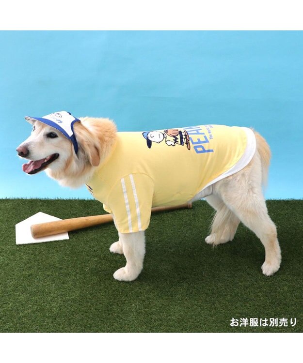 PET PARADISE スヌーピー キャップ 《ナイスキャチ》 中型犬 大型犬 ブルー