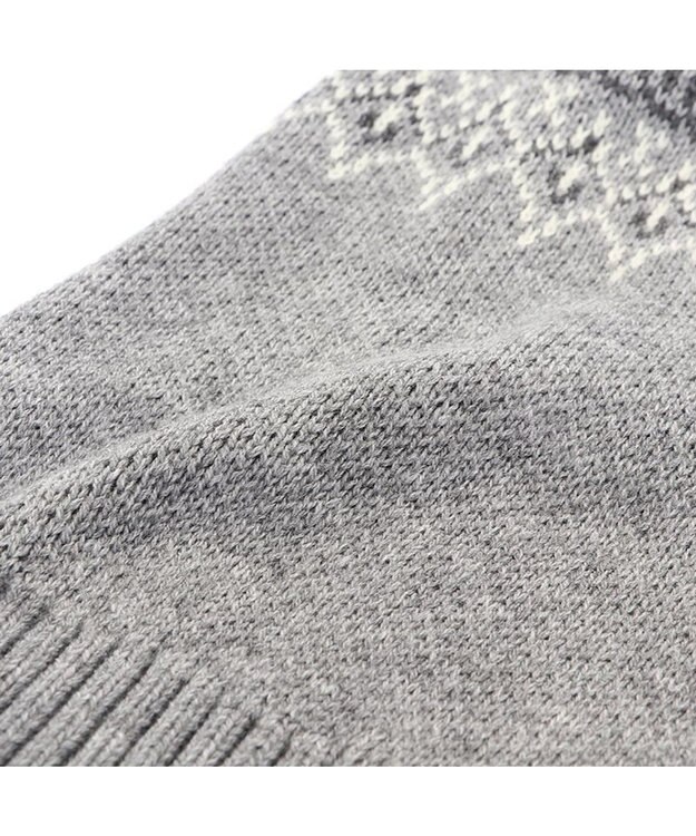 PET PARADISE J.PRESS ノルディク ニット 小型犬 グレー