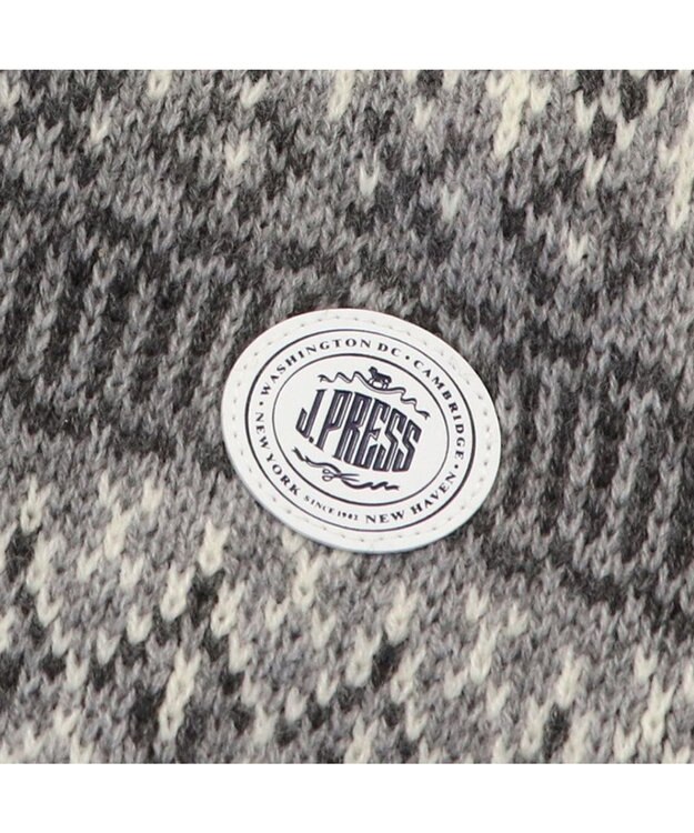 PET PARADISE J.PRESS ノルディク ニット 小型犬 グレー