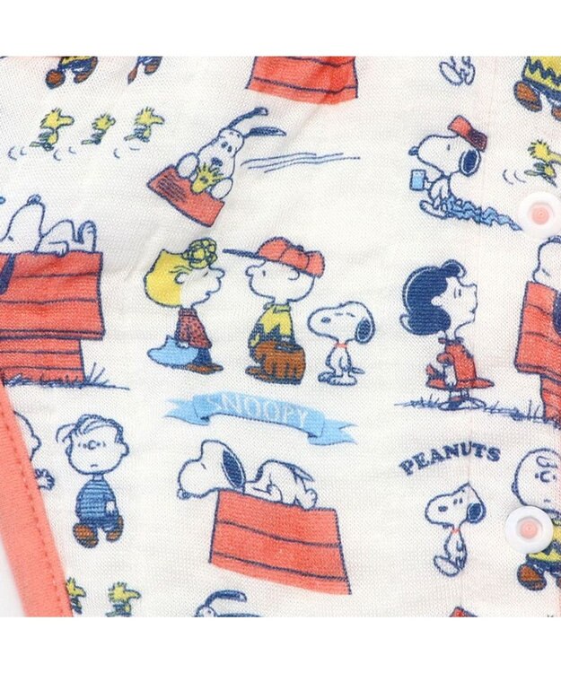 PET PARADISE スヌーピー ふわりとキルト ベスト 小型犬 オレンジ