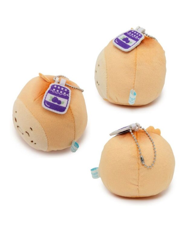 Mother garden しろたん パン型キーホルダー 《らむね》 単品 らむね