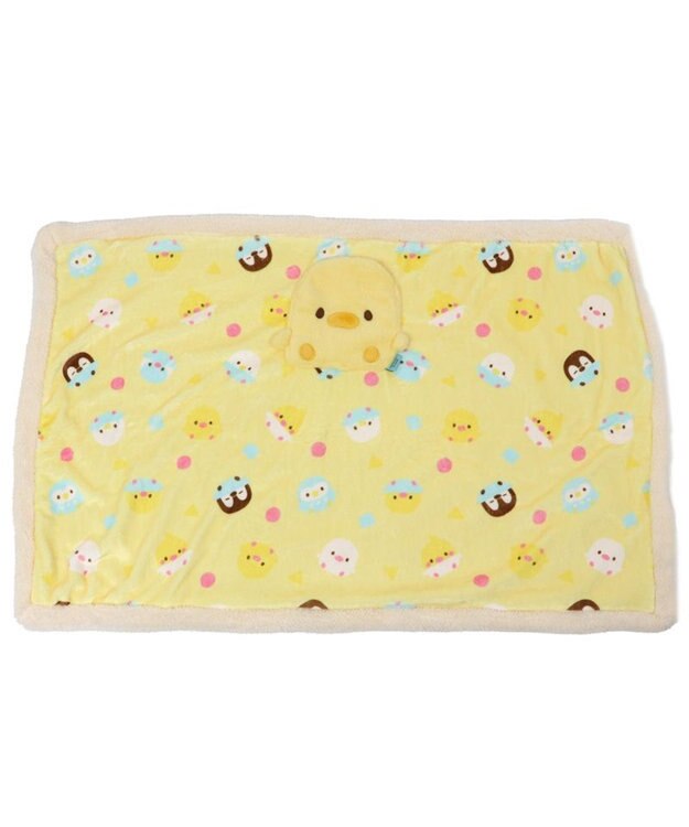 Mother garden マザーガーデン こぴよ USB あったか ブランケッ ト 黄色