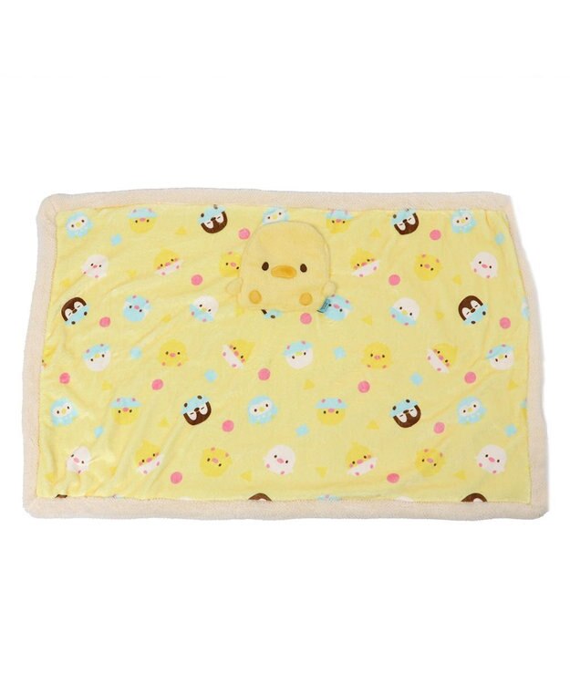 Mother garden マザーガーデン こぴよ USB あったか ブランケッ ト 黄色