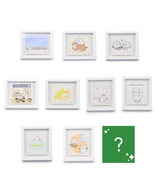 Mother garden しろたん フレームマグネット2　10個セット（シークレット1種含む） 10個全部セット