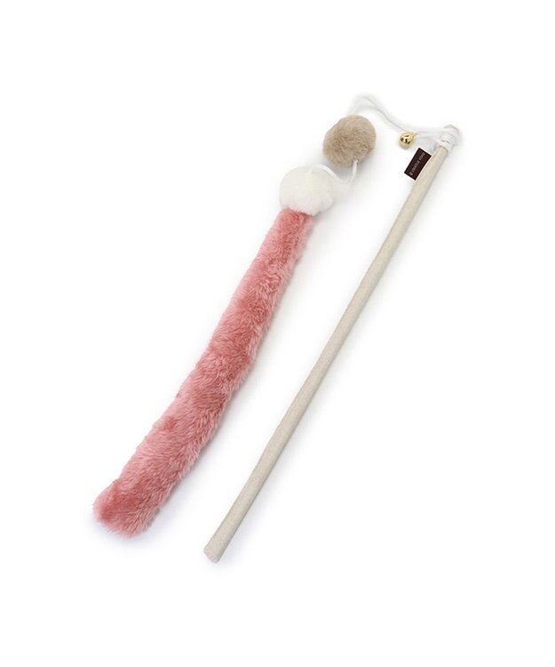 PET PARADISE 猫じゃらし しっぽ 《ピンク》 ピンク