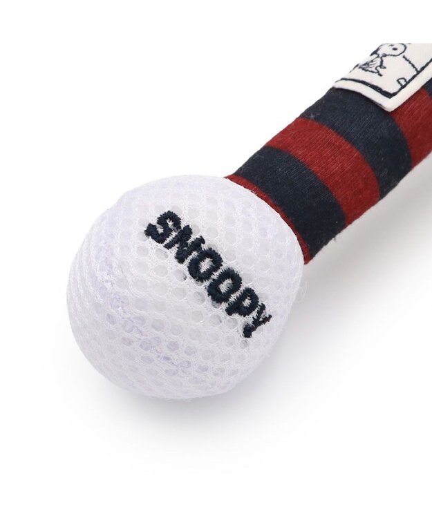 PET PARADISE スヌーピー ゴルフ ダンベルトイ Ｍ ネイビー×レッド