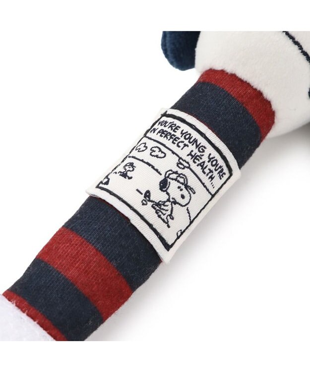 PET PARADISE スヌーピー ゴルフ ダンベルトイ Ｍ ネイビー×レッド