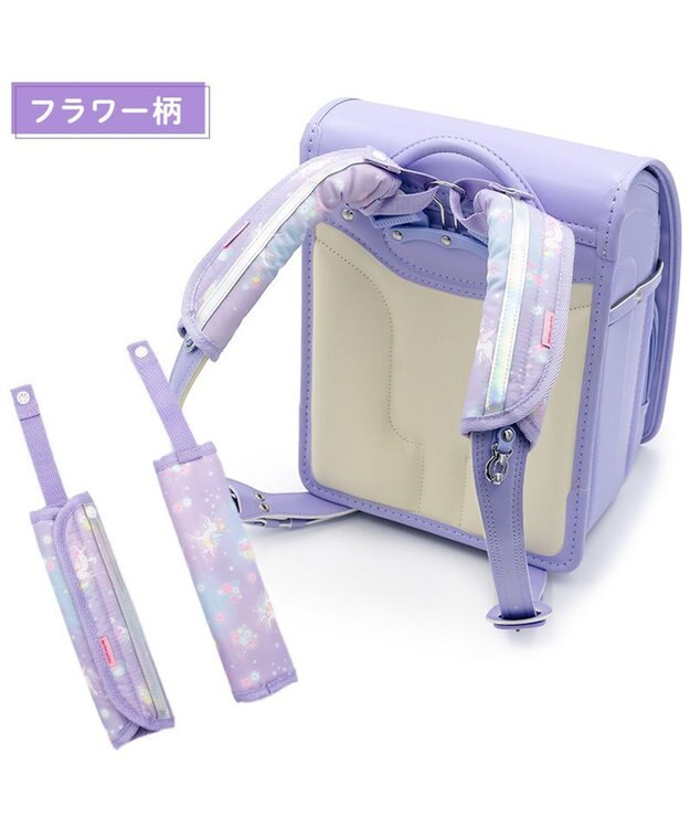 Mother garden マザーガーデン ユニコーン ランドセル ショルダーパッド 《フラワー柄》 フラワー柄